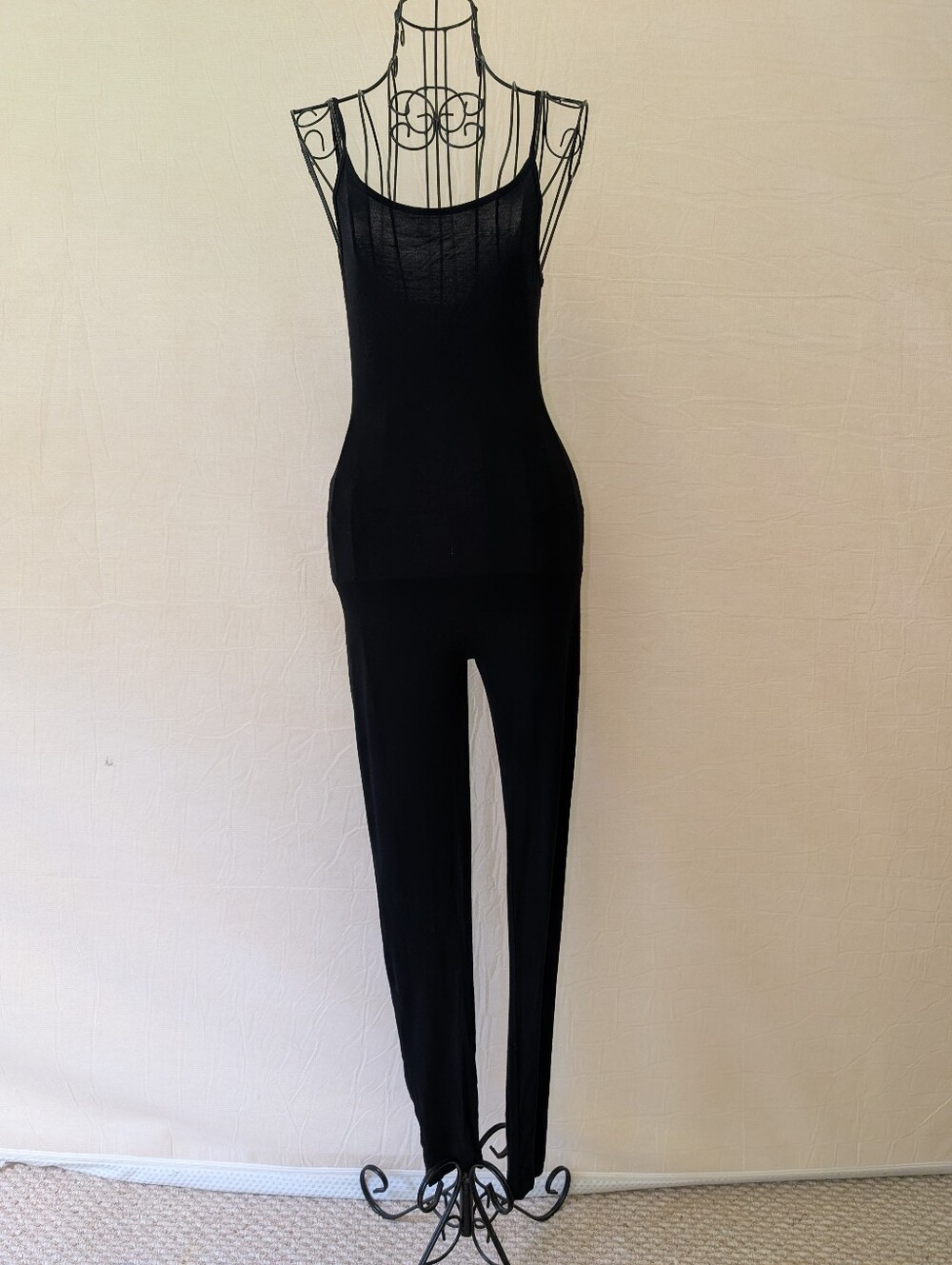 Simple Black Jumpsuit